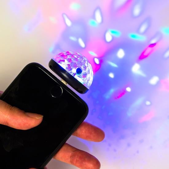 Diskolampe til Mobilen Partyking.no Diskolampe RGB Fireball Partyking.no