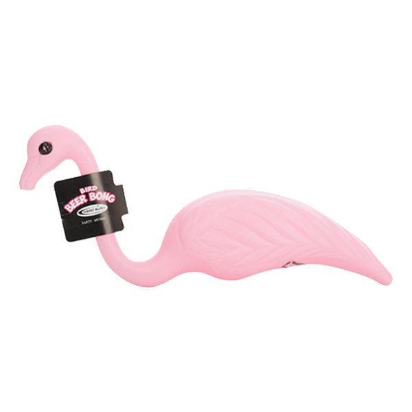 Flamingo Beer Bong Partykungen