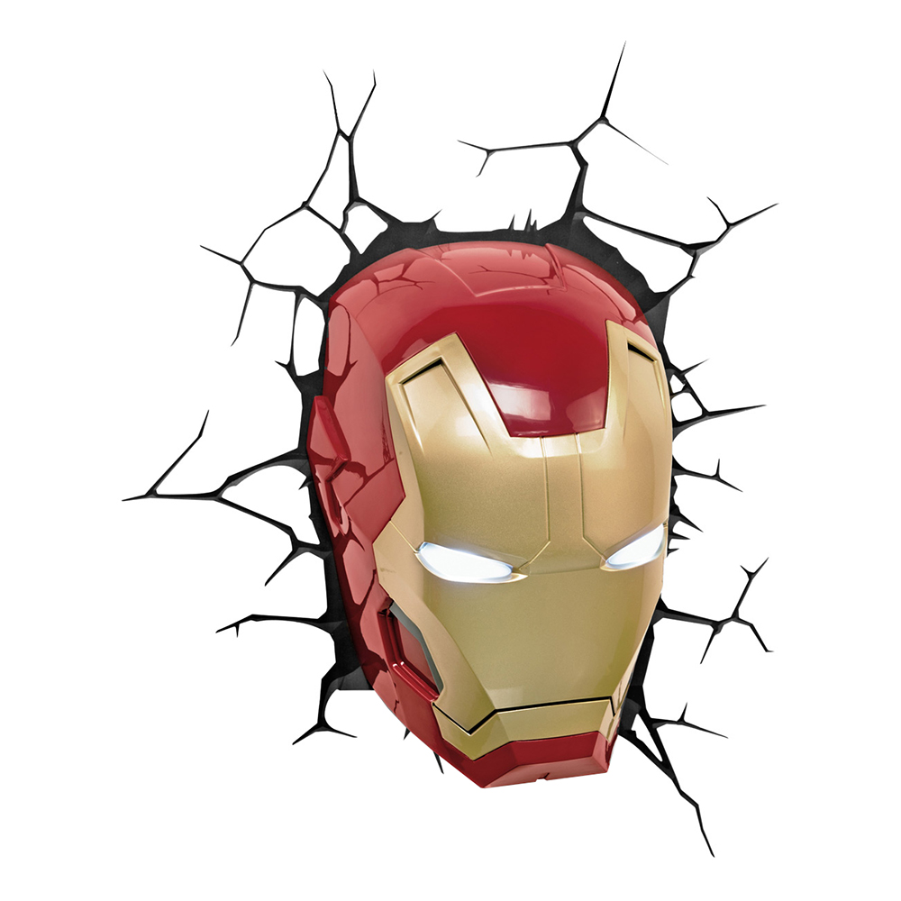 Iron Man Vegglampe Partyking.no Iron Man Vegglampe Partyking.no