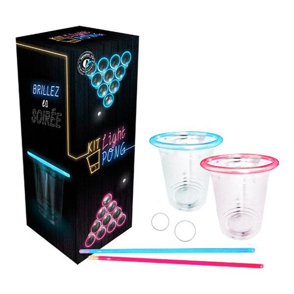 Light Beer Pong Kit Partykungen