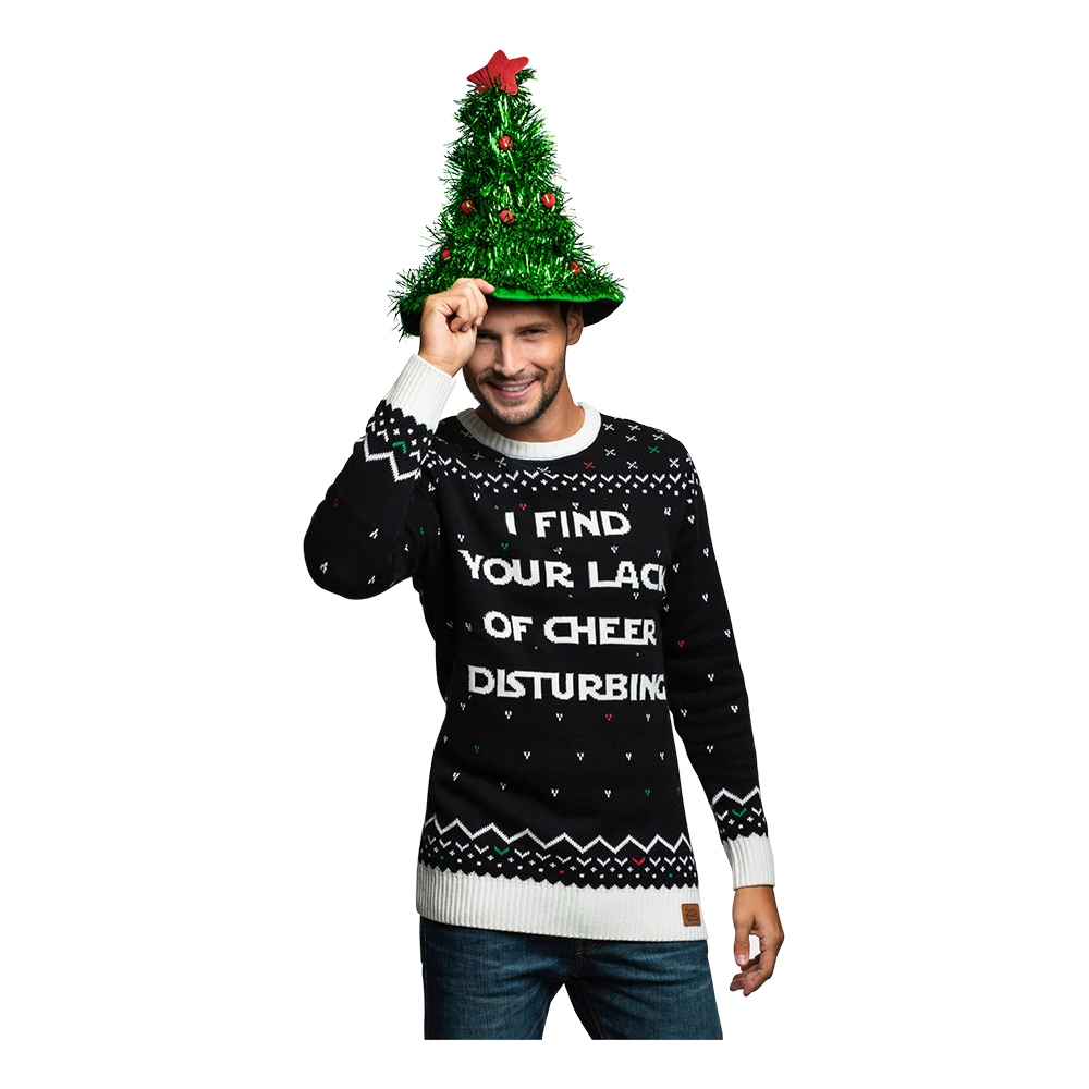 Merry Cheermas LED Julegenser | Partyking Merry Cheermas LED Julegenser – Small Gave til pappa