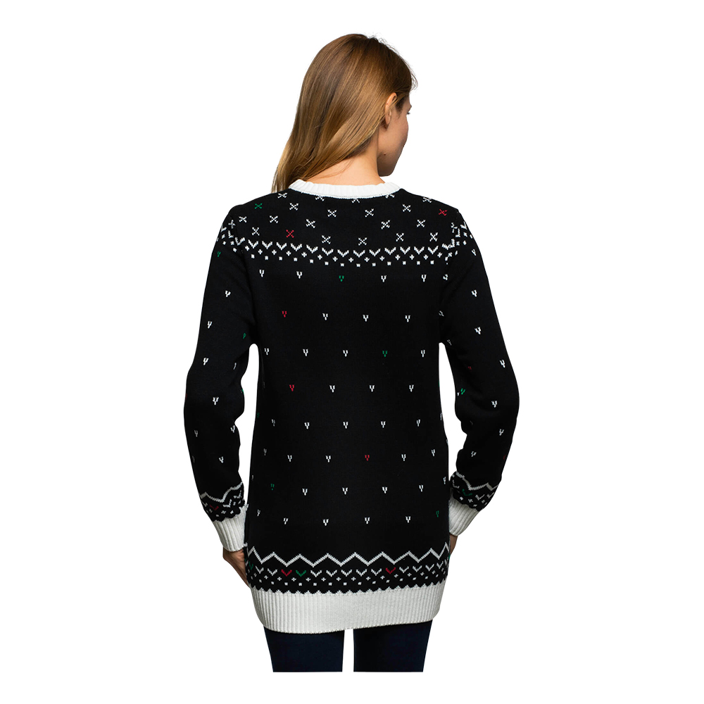Merry Cheermas LED Julegenser | Partyking Merry Cheermas LED Julegenser – Small Gave til pappa