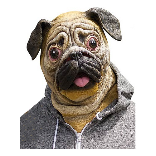 Mops Mask Partykungen