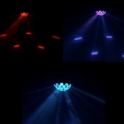 Diskolampe RGB Fireball Partyking.no fireball lampe