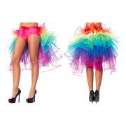 Multicolor rainbow skirt