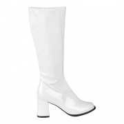 Retro White Boots
